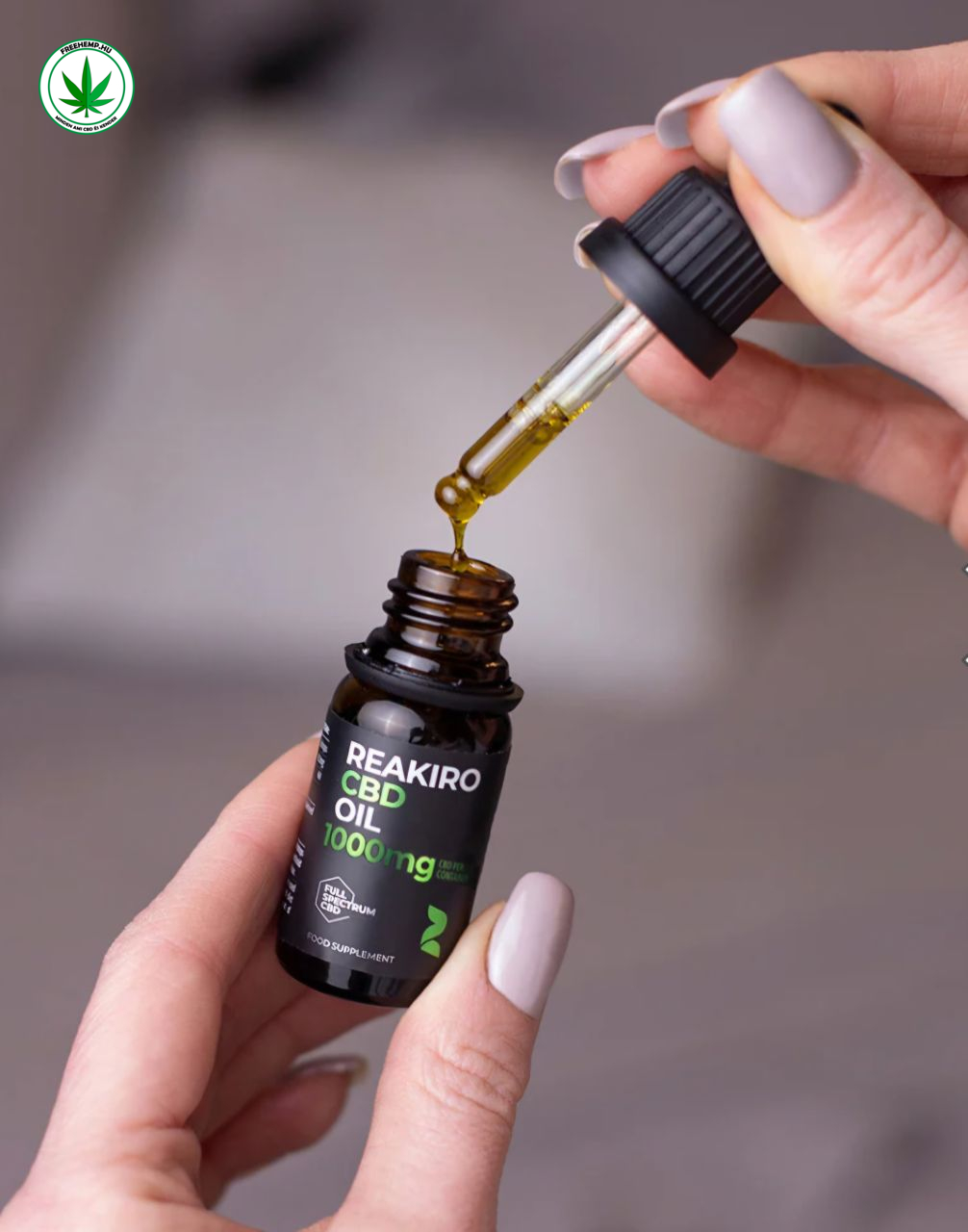 Reakiro CBD olaj 10% 1000mg Reakiro CBD olaj 10% 1000mg