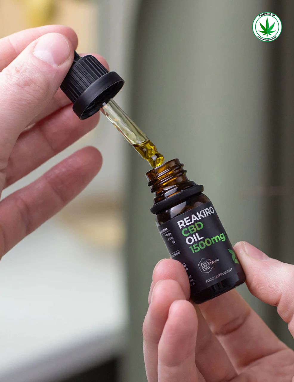 Reakiro CBD olaj 15% 1500mg Reakiro CBD olaj 15% 1500mg