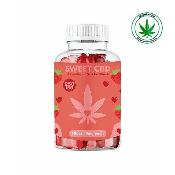 Love CBD gumicukor eper íz 250mg 50dbX5mg Love CBD gumicukor eper íz 250mg 50dbX5mg