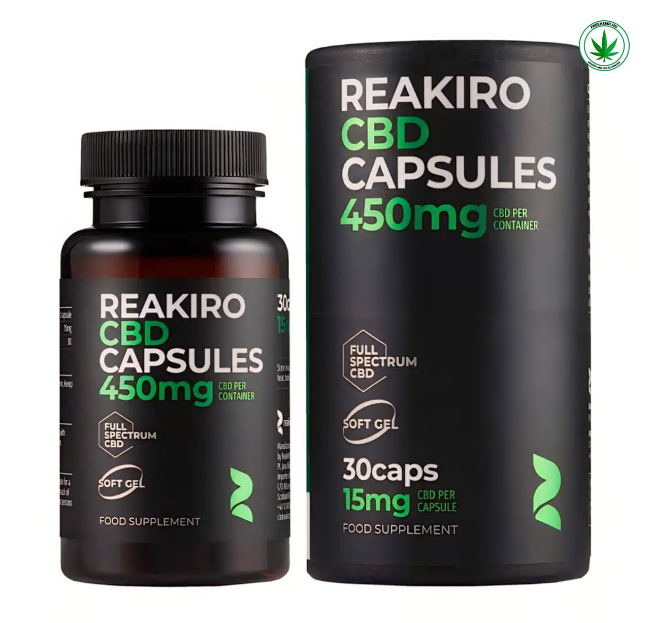 CBD kapszula Reakiro 450mg/30db