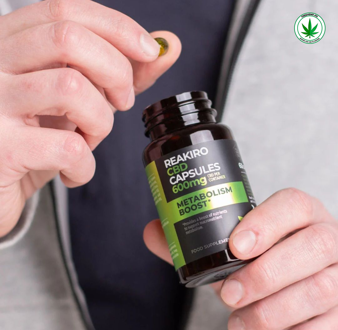 Metabolizmust(anyagcserét) serkentő CBD kapszula 600mg/60db Metabolizmust(anyagcserét) serkentő CBD kapszula 600mg/60db