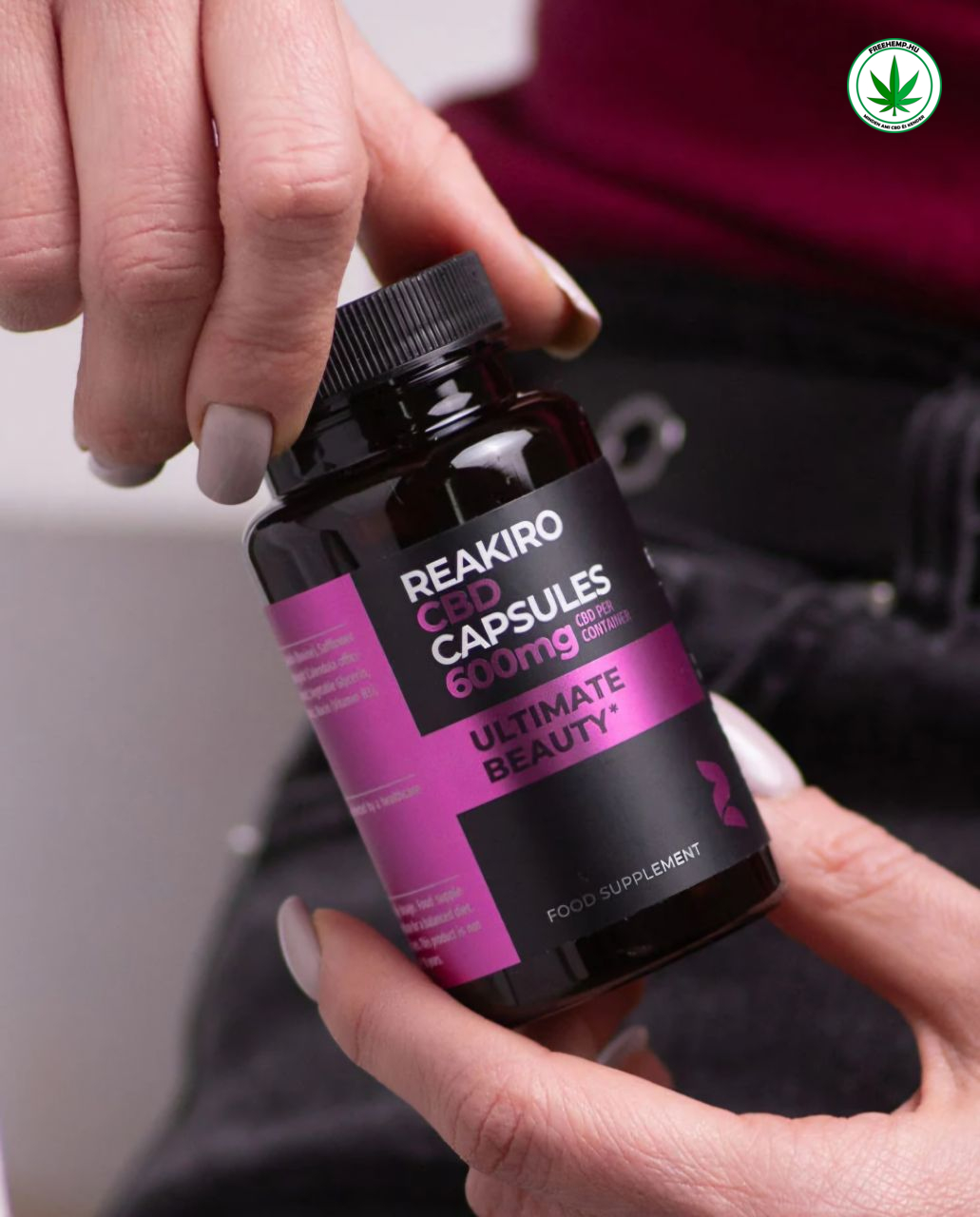 Ultimate Beauty CBD kapszula 600mg/60db Ultimate Beauty CBD kapszula 600mg/60db