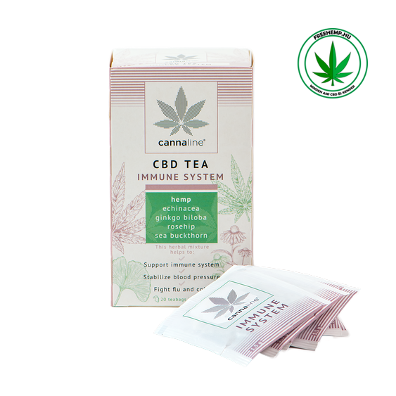 CBD tea Immunity Cannaline