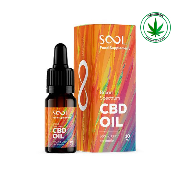 SOOL CBD olaj 500mg/10ml