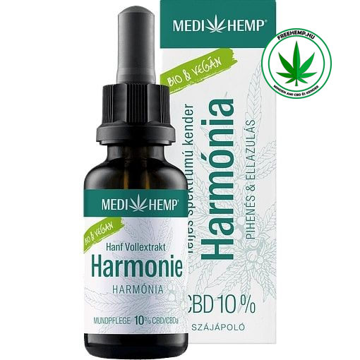 MediHemp harmónia CBD olaj 10% 30ml 