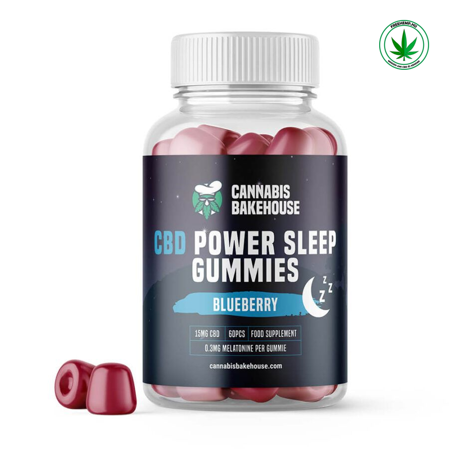 CBD gumicukor 900mg CBD+18mg melatonin Power Sleep
