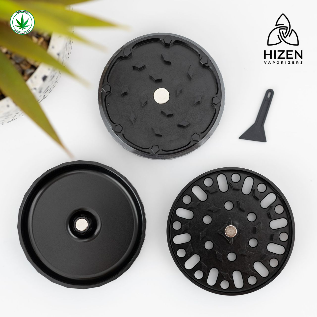 Alu Grinder 3 részes 63mm Hizen Alu Grinder 3 részes 63mm Hizen