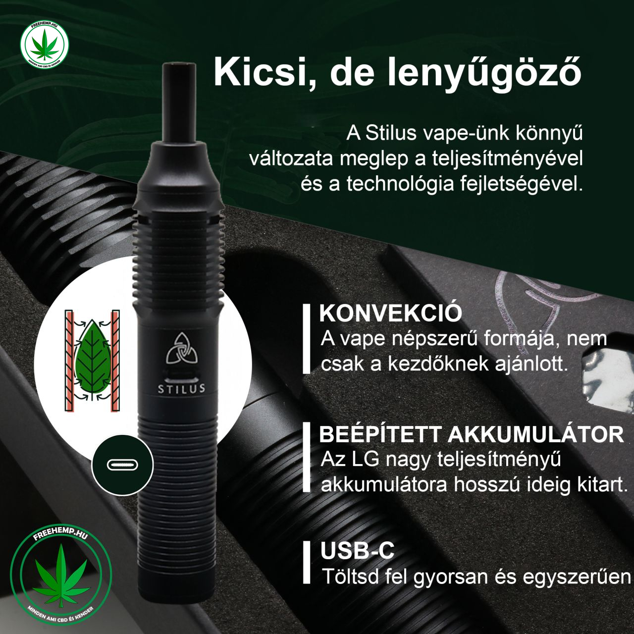 Hizen Stilus Mini vaporizátor Hizen Stilus Mini vaporizátor