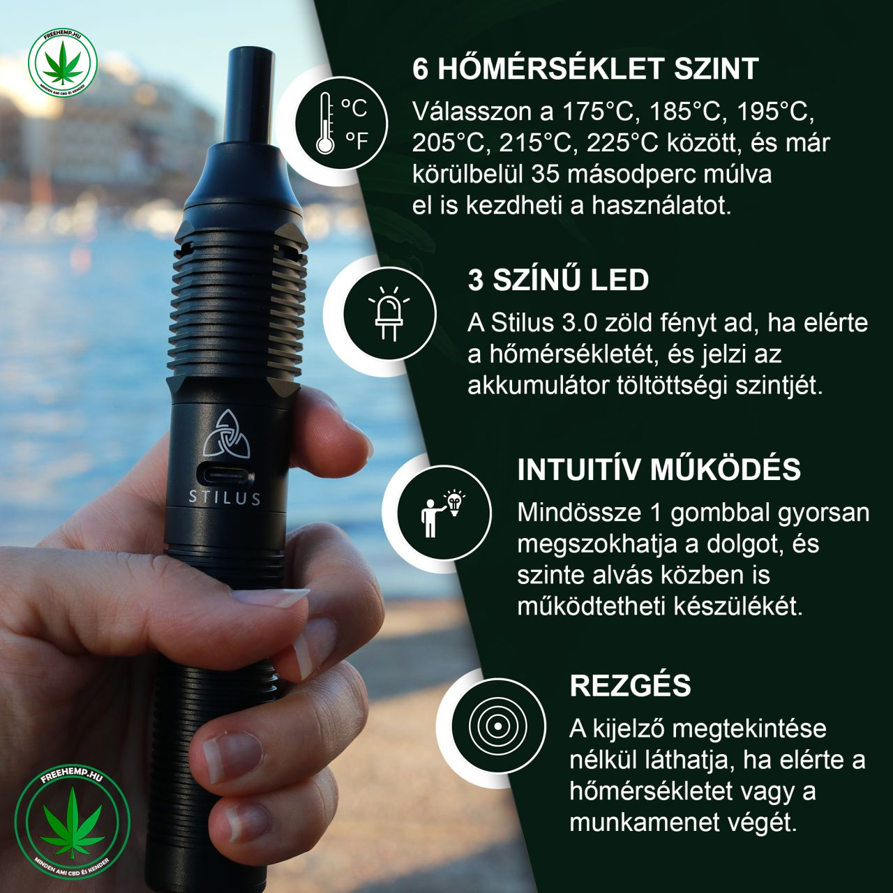 Hizen Stilus Mini vaporizátor Hizen Stilus Mini vaporizátor