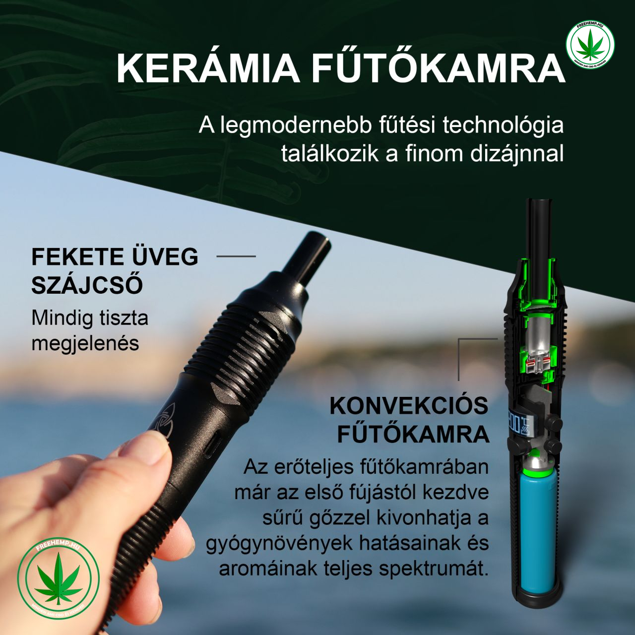 Hizen Stilus Pro "konduktion" vaporizátor
