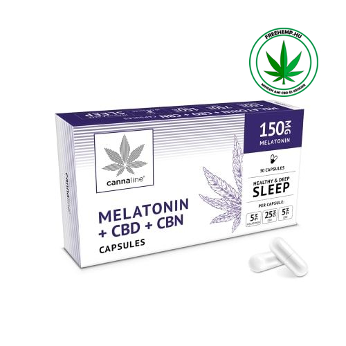 Melatonin+CBD+CBN kapszula 30db-Healthy & Deep Sleep