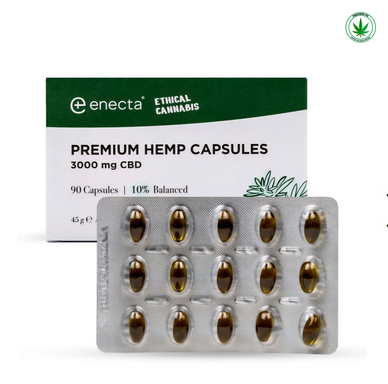 Prémium CBD Kapszula 3000 mg (90 db) Prémium CBD Kapszula 3000 mg (90 db)