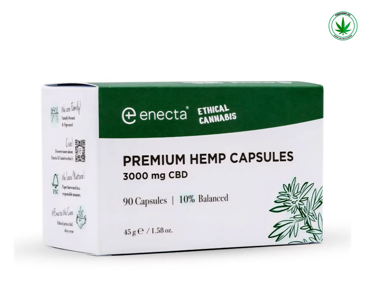 Prémium CBD Kapszula 3000 mg (90 db) Prémium CBD Kapszula 3000 mg (90 db)