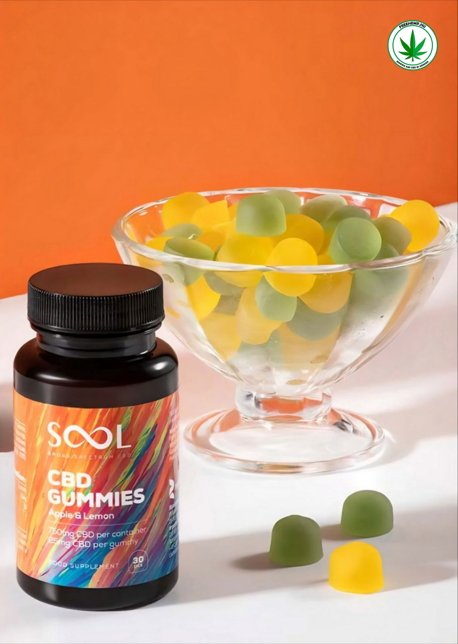 Sool CBD gumicukor 750mg/30db