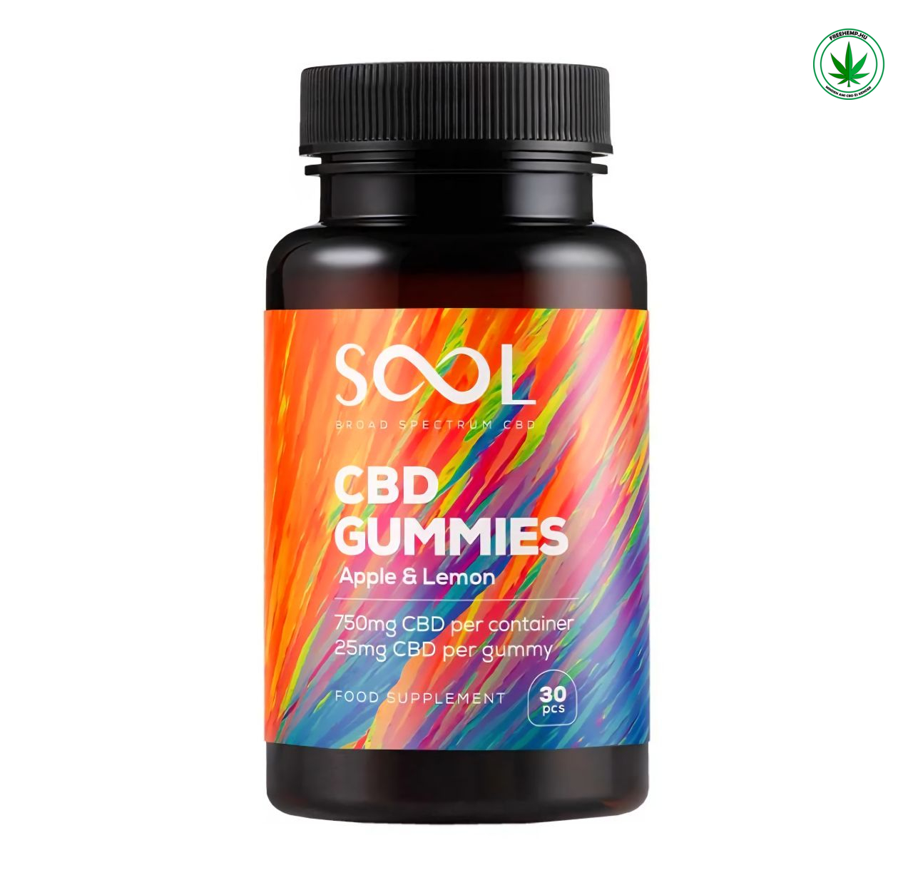 Sool CBD gumicukor 750mg/30db