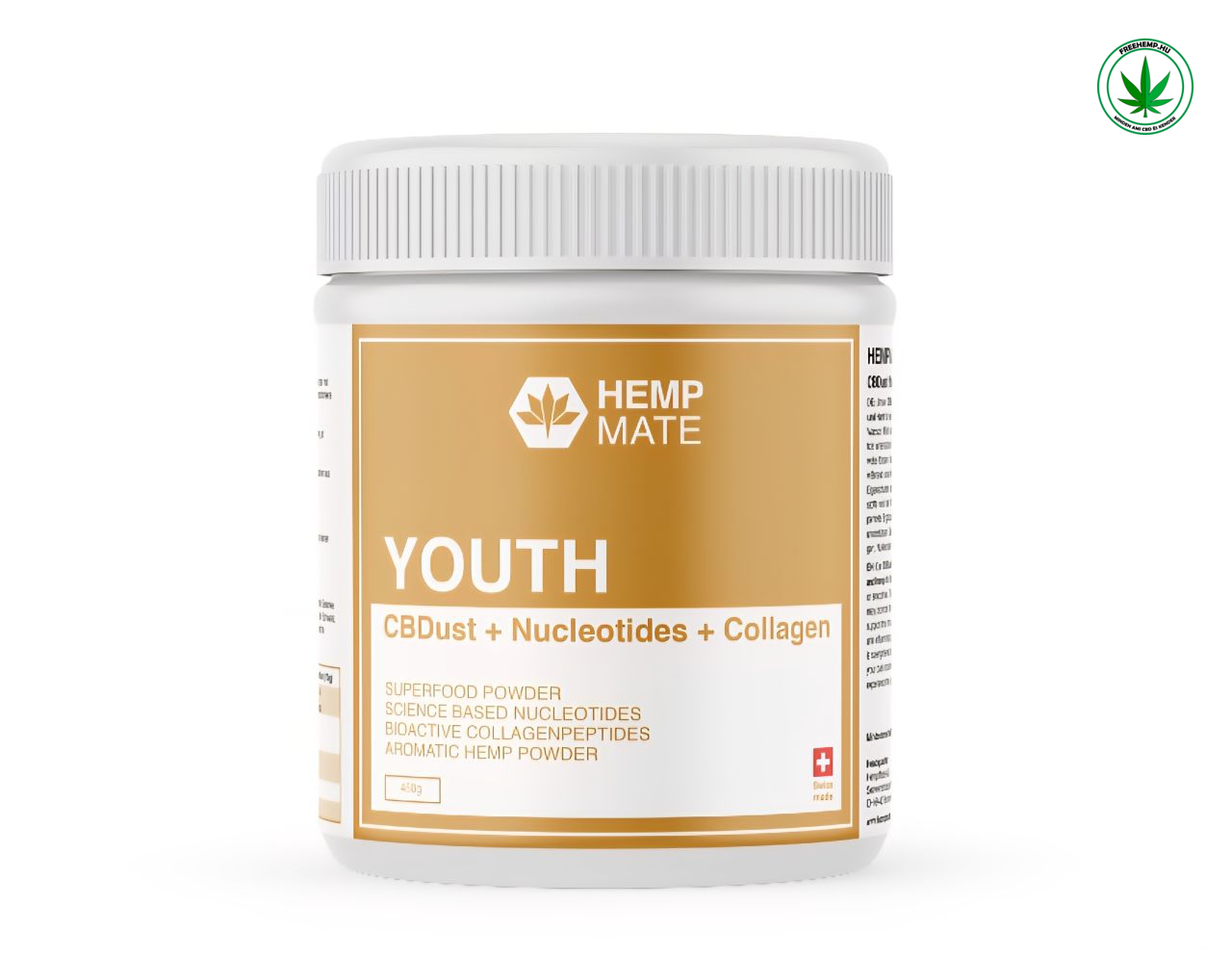 Hempmate YOUTH CBD+Kollagén+nukleotidok Hempmate YOUTH CBD+Kollagén+nukleotidok