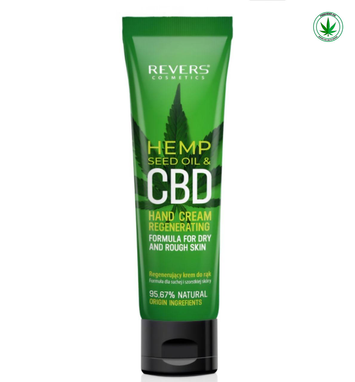 Revers regeneráló kézkrém CBD-vel és kenderolajjal – 100 ml