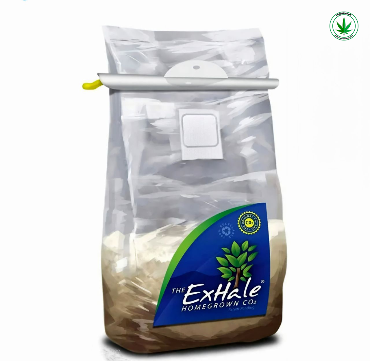 The Exhale Homegrown CO₂ szén-dioxid termelő zsák – természetes CO₂ utánpótlás növényeknek The Exhale Homegrown CO₂ szén-dioxid termelő zsák – természetes CO₂ utánpótlás növényeknek