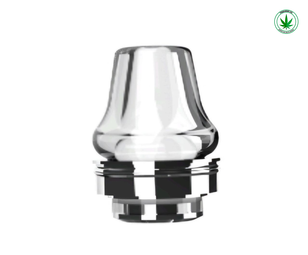 Üveg szájrész menettel Prémium Vaporizátorhoz 