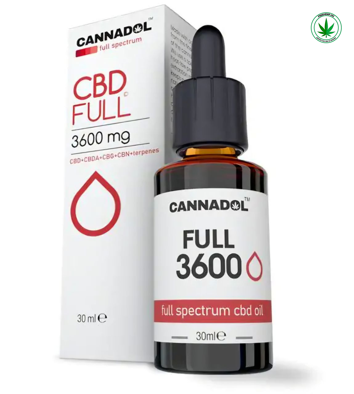 Cannadol CBD Full 3600 mg CBD olaj 30 m