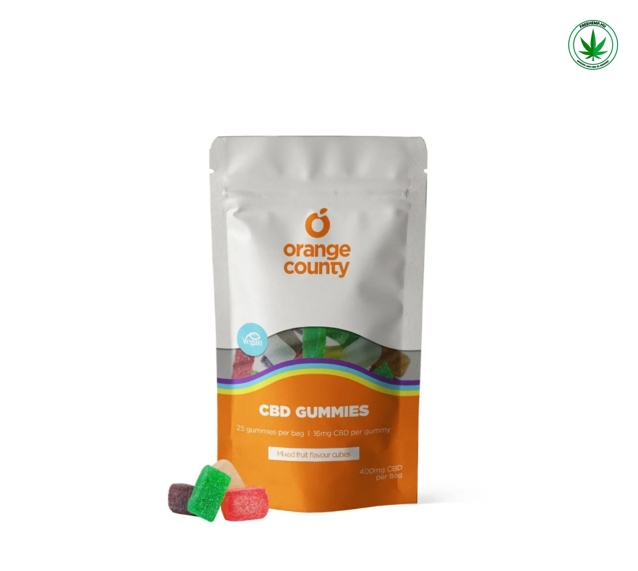 CBD Gumicukor kockák 400mg/25db CBD Gumicukor kockák 400mg/25db