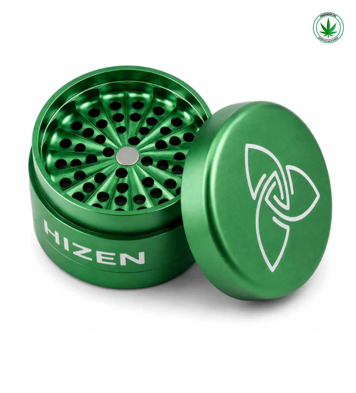 HIZEN fog nélküli alumínium grinder