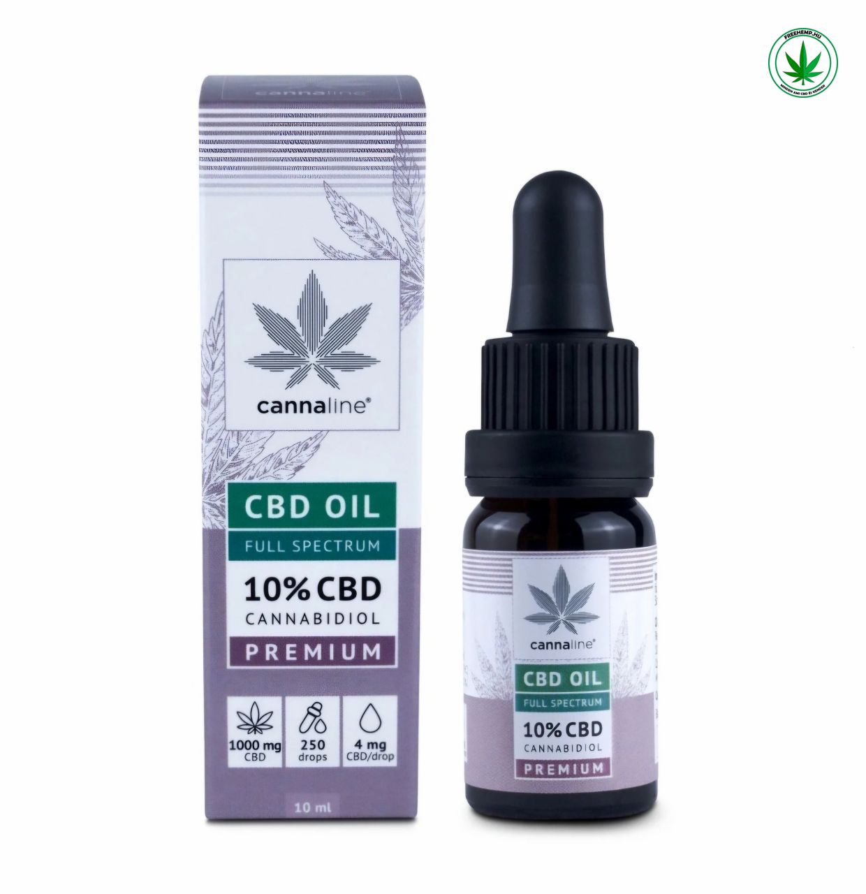 Cannaline Prémium CBD olaj 10% Full Spectrum – 10 ml Cannaline Prémium CBD olaj 10% Full Spectrum – 10 ml
